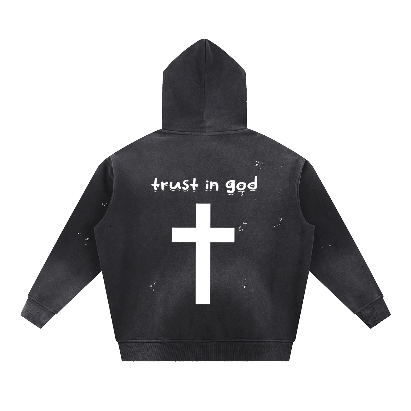 global trust in god hoodie