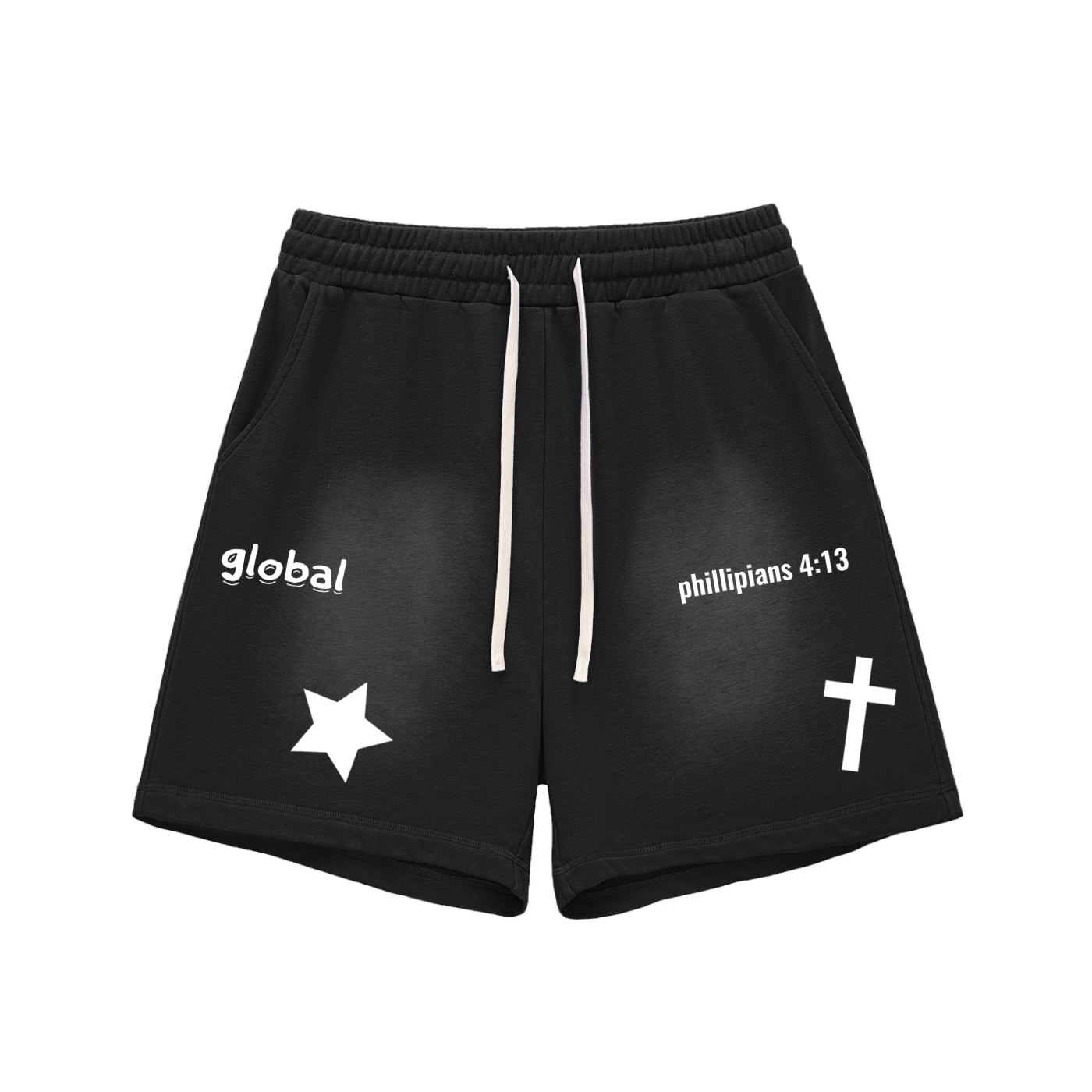global philippians 4:13 shorts