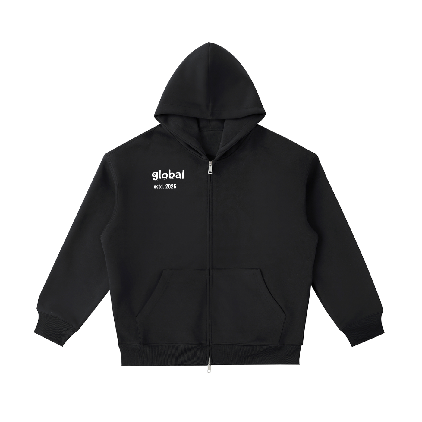 global trust in god zip up