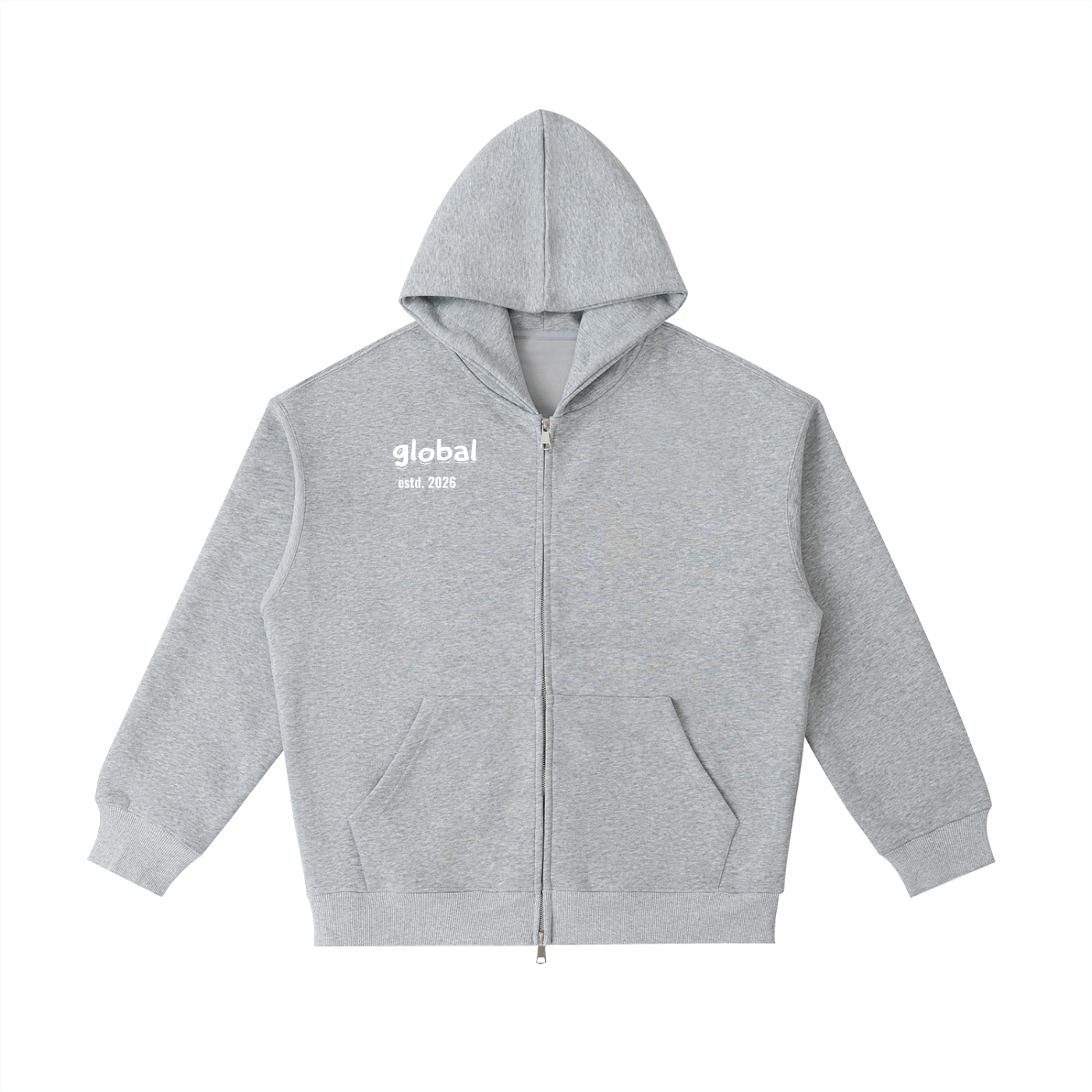 global trust in god zip up